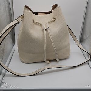 Calvin Klein Collection Cream Shoulder Bag